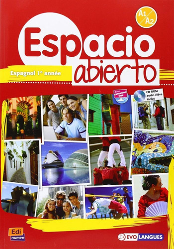 Espacio Abierto A1/A2 - Livre de l'elÃÂ¨ve, de Isa de los Santos, David. Editorial Edinumen, S.L., tapa blanda en español