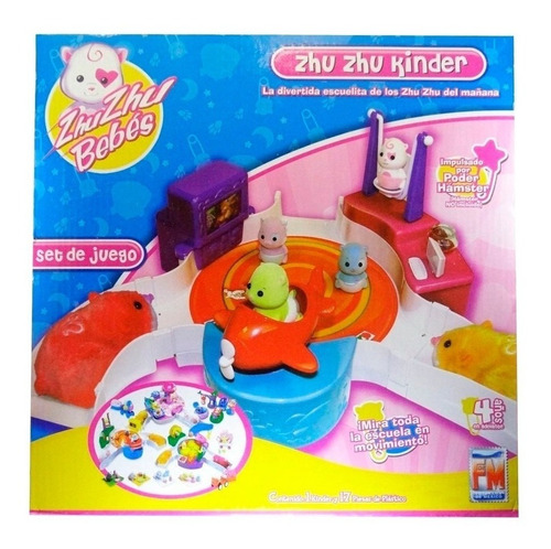 Zhu Zhu Bebes Kinder Set De Juego Hamster