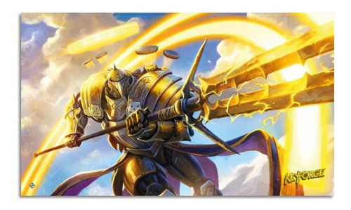 Playmat Accesorio Tapete Para Jugar Keyforge Raiding Knight