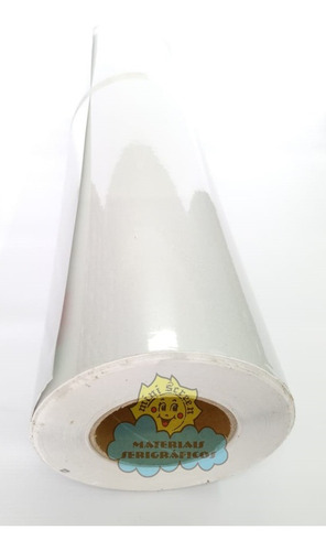 Vinil Refletivo Grau Comercial Branco 1 M X 0,62 M