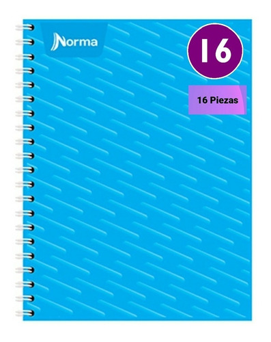  Norma Cuaderno 16 Libretas Profesional 100 Hojas 16 Piezas 