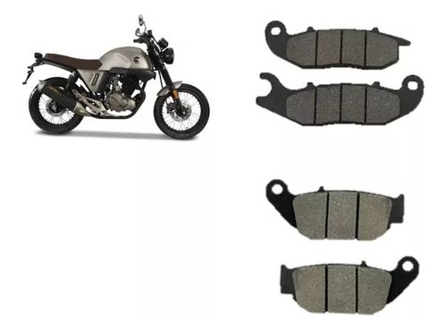 Balatas Vento Rocketman 250 Delanteras Y Traseras