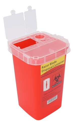 Lâmina De Descarte Vermelha Vermelha Container Blades Case P