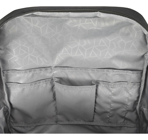 Mochila Kossok Nyga Porta Notebook Carry On Air Flow 31 L Color Negro Diseño De La Tela 114