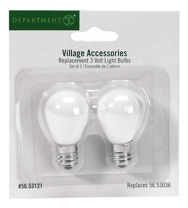 Accesorios Departamento 56 Para Pueblos - Bombilla Led 3v