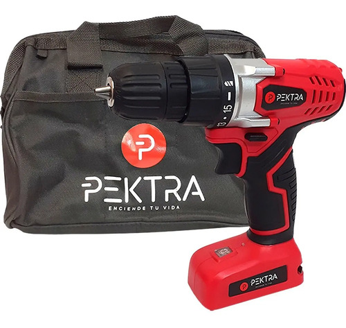 Taladro Inalambrico Pektra 8v Kit 56 Accesorios + Bolso Luz | Envío gratis