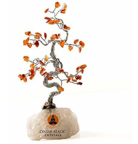 Árbol De Carnelian Para La Suerte Y La Abundancia