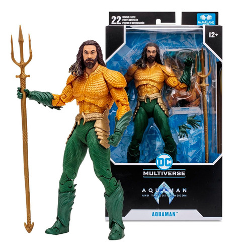 Aquaman Mcfarlane Toys Figura Original