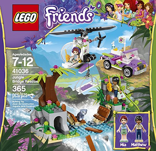   Friends Jungle Bridge Rescue 41036 Set De Construccion