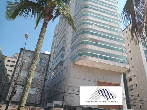 Imagem 2 de 14 de Apartamento 2 Dormitorio Aviação Frente Mar - Aml64