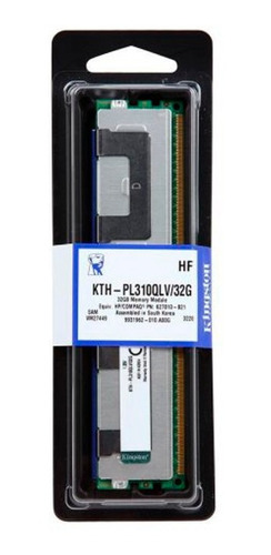 Memoria Kingston 32gb Ddr3 1066mhz Ecc Reg Kth-pl310qlv/32g