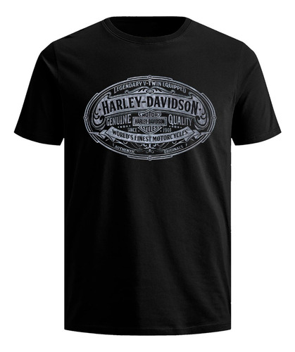 Playera Harley Davidson Vintage Retro Moto Chopper Rock 020