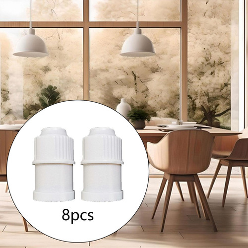 8 Uds E27 Adaptador De Enchufe Práctico 6,1 Cm X 0,29 Cm