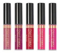 Comprar Tinte Labial Avon Power Stay Larga Duración Lip Tint Set X5