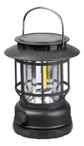 Comprar Linterna Led Recargable Solar Farol Linterna Negro Luz Amarillo