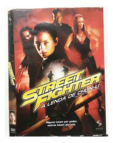 Street Fighter A Lenda De Chun-li Dvd Original (Usado)