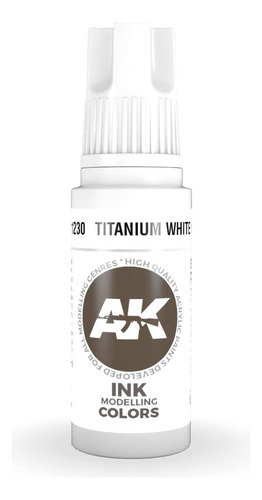 Ak Interactive Titanium White Ink 17ml