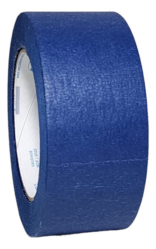 Fita Adesiva Crepe Azul 48mmx50m
