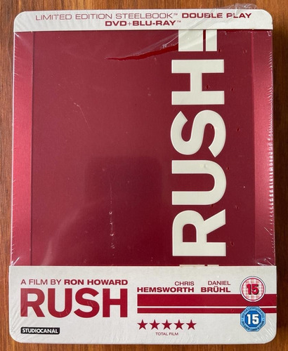 Bluray Steelbook No Limite Da Emoção - Rush - Ron Howard