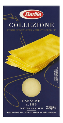 Massa de Sêmola de Trigo Barilla Caixa 250g