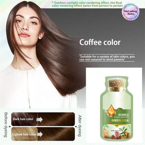 Burbujas Para Colorear El Cabello Con Plantas Naturales, 20