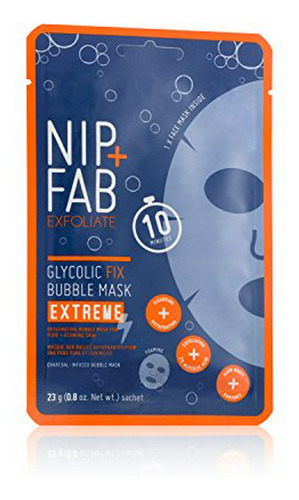 Mascarilla Burbuja Ácido Glicólico Nip+fab