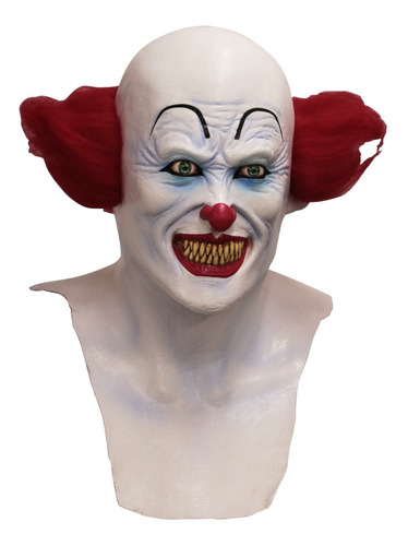 Imagen 1 de 1 de Máscara De Látex Payaso Terror Scary Clown Halloween