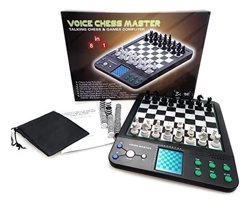 Juego Electrónico De Ordenador De Ajedrez Parlante Icore Con