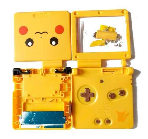 Carcasa Completa Nintendo Gba Sp Ed. Pikachu Gameboy Advance