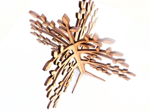 Imagen 3 de 7 de Árbol 30cm Kit X 10 U - Mdf / Fibrofacil