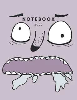 Libro: Notebook: Monster Print Composition Notebook - Colleg
