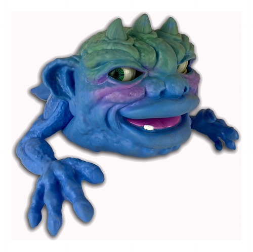 Boneco Colecionável Boglins King Vlobb De 20 Cm Com Pele Elá
