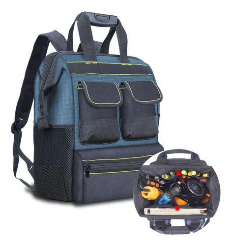 Mochila De Ferramentas Oxford Cloth Electricista Bolsa De Fe