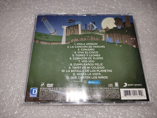 Parchis - El Mundo Mágico De Parchis Cd + Dvd 2012