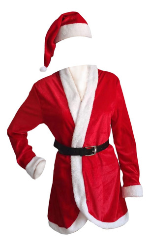 Vestido De Navidad, Disfraz De Navidad, Disfraz De Dama,