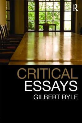 Libro Critical Essays - Gilbert Ryle