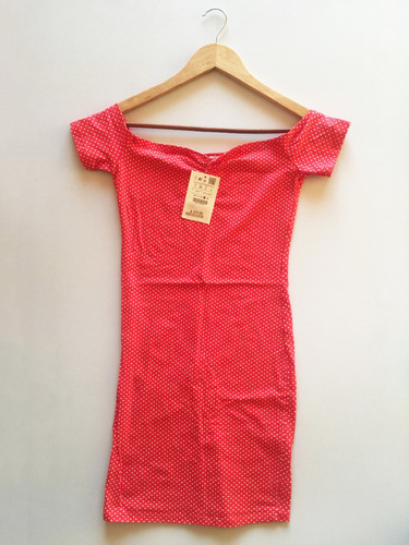 Vestido Escote Bañera Pull And Bear