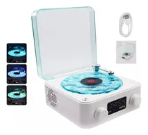 Comprar Altavoz Retro De Vinilo Con Reproductor De Discos Waves Ligh