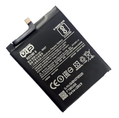 Imagen 1 de 4 de Bateria Para Xiaomi Redmi 6a Bn37 Bn 37 Gtia Celular Atrix ®