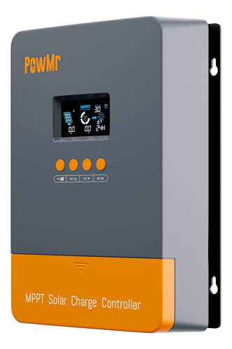 Powmr Controlador De Carga Mppt De 60 Amperios, Apto Para Ba