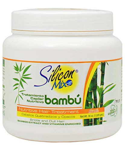 Set De 3 Tratamiento Capilar Nutritivo Bambú 36 Onzas C/u