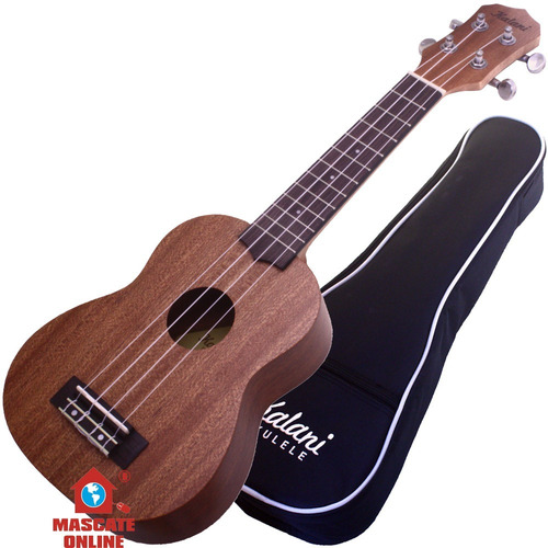 Ukulelê Soprano Kalani Tribe Kal220 15414 8135 Natural Capa