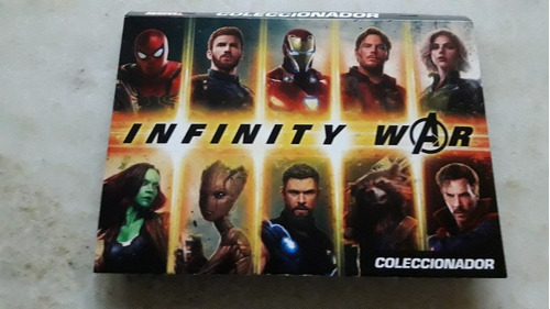 Coleccionador De Cards Avengers Infinity War,con 16 Cards