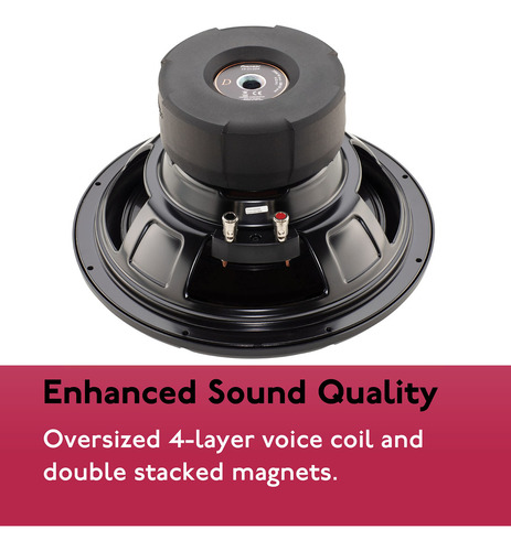 Pioneer 12 Dual 4 Ohm Voice Coil Subwoofer