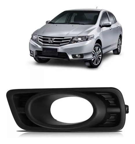 Tapa Faro Auxiliar Para Honda City 2013 2014 2015