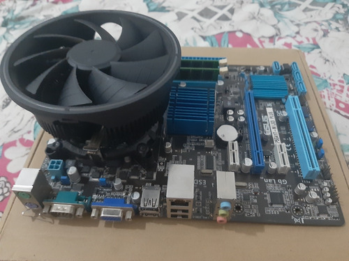 Cpu Quad Core, Ram Dual Channel, Fonte 300w E Placa Mãe Plus