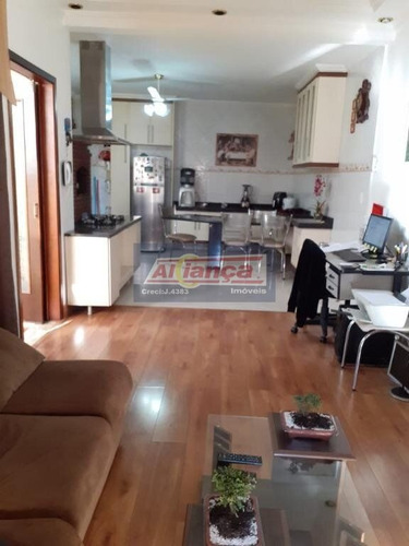 Sobrado Com 2 Dormitórios À Venda, 142 M² Por R$ 640.000,00 - Jardim Pinhal - Guarulhos/sp - Ai20160