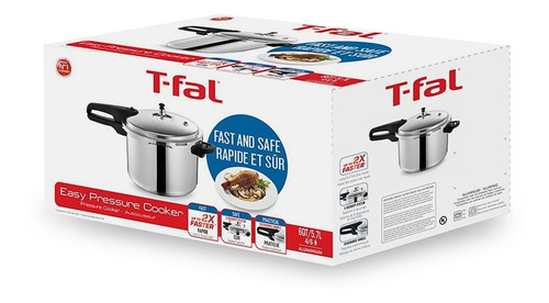 Imagen 2 de 6 de Olla De Presión 6 Litros T-fal 92160 Sistema De Seguridad