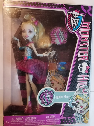 Monster High Lagoona Blue Edición Baile Espeluztástico (Usado)