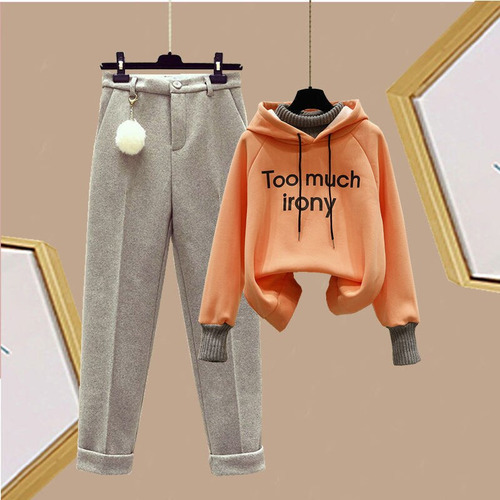 Elegante Deportivos Conjunto Para Pantalones De Estudiantes